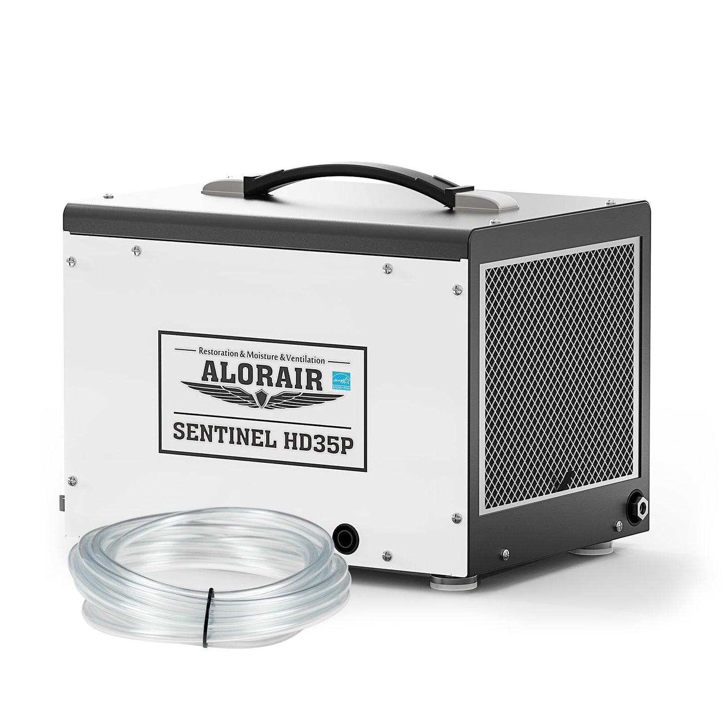 AlorAir Sentinel HD35P crawl space dehumidifier